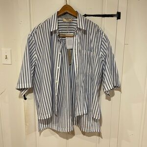 The Salting, new with tags, size medium stripe button up